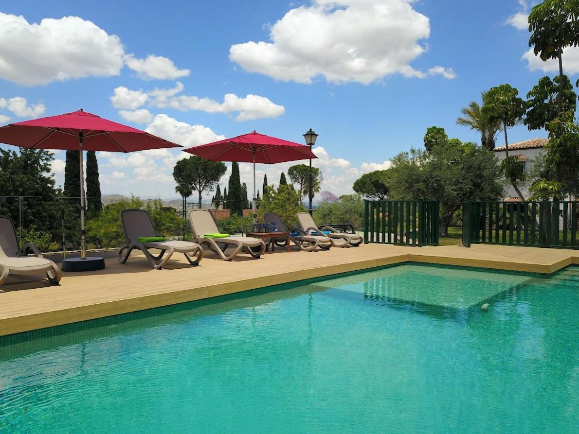 Luxe Hacienda La Campina Met Verwarmd Zwembad En Tennisbaan. Alhaurín el Grande Buitenkant foto