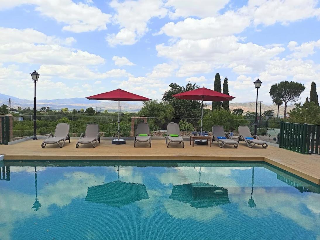 Luxe Hacienda La Campina Met Verwarmd Zwembad En Tennisbaan. Alhaurín el Grande Buitenkant foto